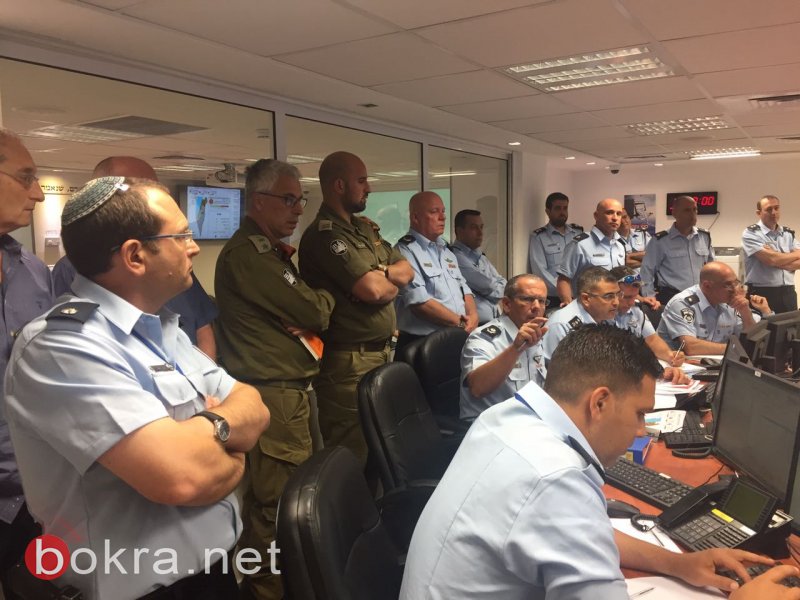 مواجهة الهزات الارضية والشيخ يطلع على مجريات التدريبات المشتركة مواجهة الهزات الارضية والشيخ يطلع على مجريات التدريبات المشتركة