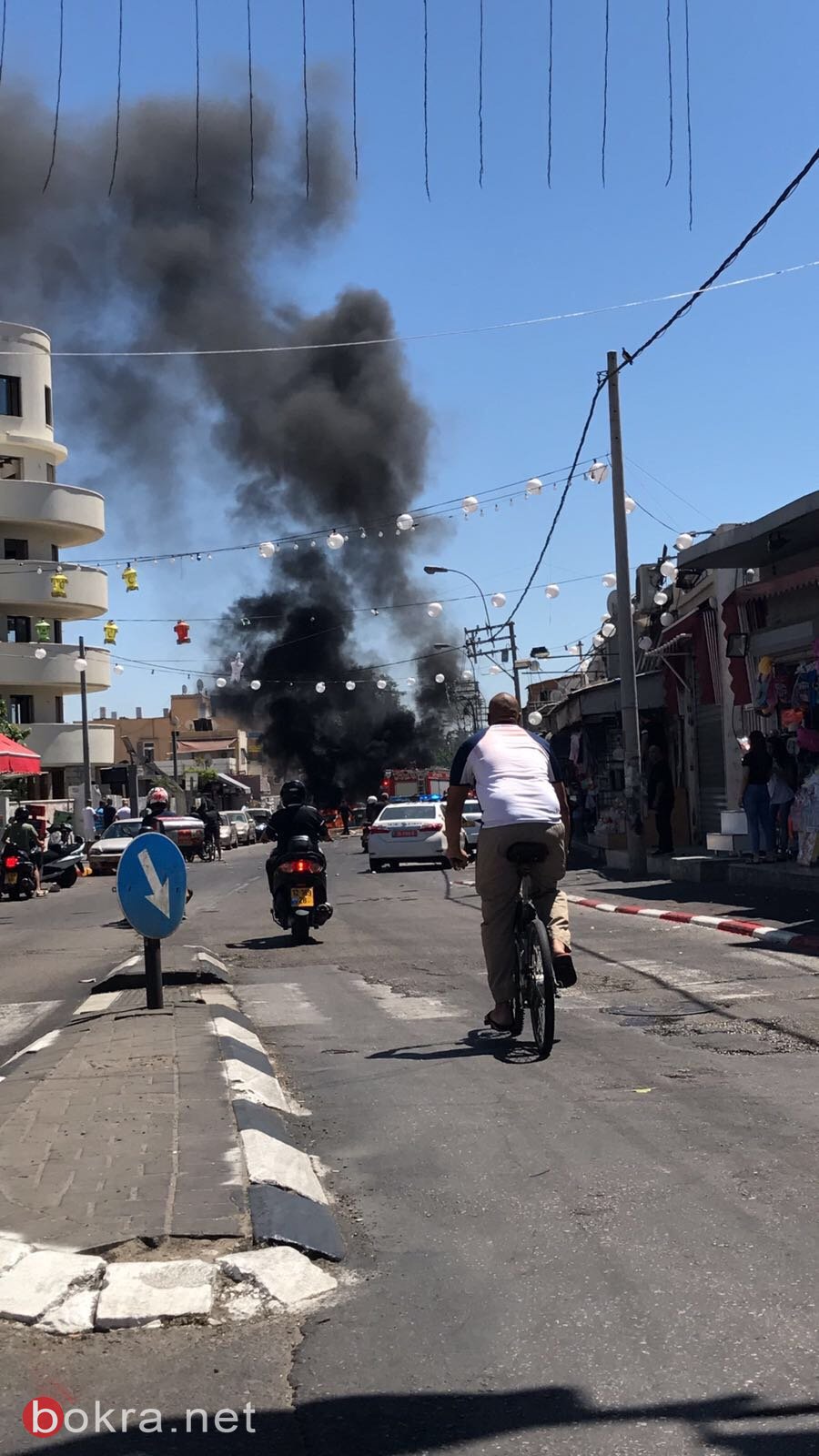 يافا: مواجهات عنيفة وإشعال إطارات على خلفية مقتل السعدي يافا: مواجهات عنيفة وإشعال إطارات على خلفية مقتل السعدي