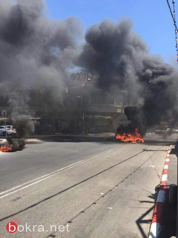 يافا: مواجهات عنيفة وإشعال إطارات على خلفية مقتل السعدي يافا: مواجهات عنيفة وإشعال إطارات على خلفية مقتل السعدي