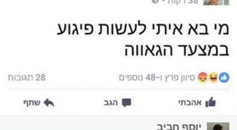 تل ابيب: شاب يهدد بتفجير موكب مثلي الجنس الجمعة تل ابيب: شاب يهدد بتفجير موكب مثلي الجنس الجمعة