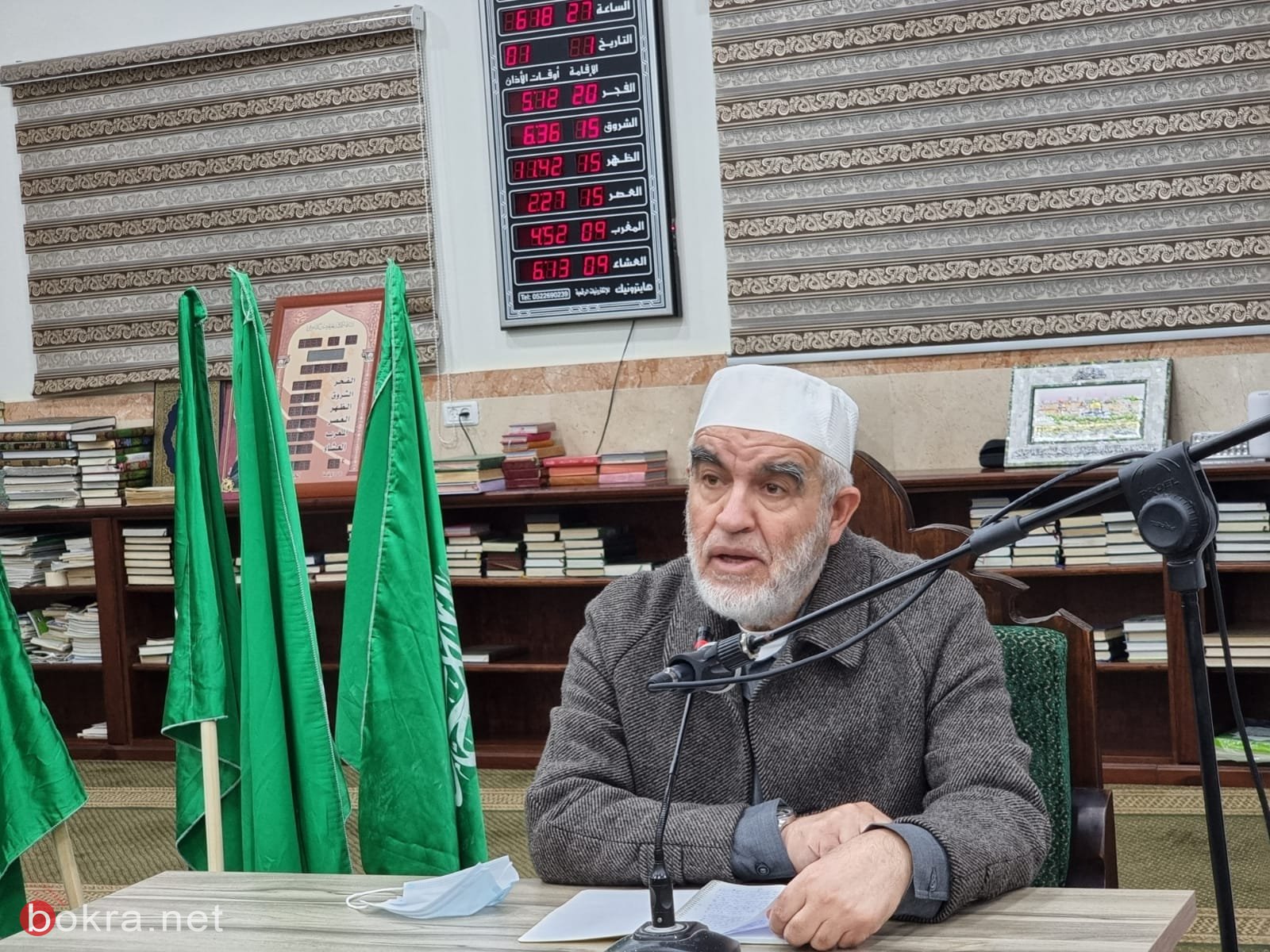 لقاء فجر حاشد في مسجد اسكندر-4