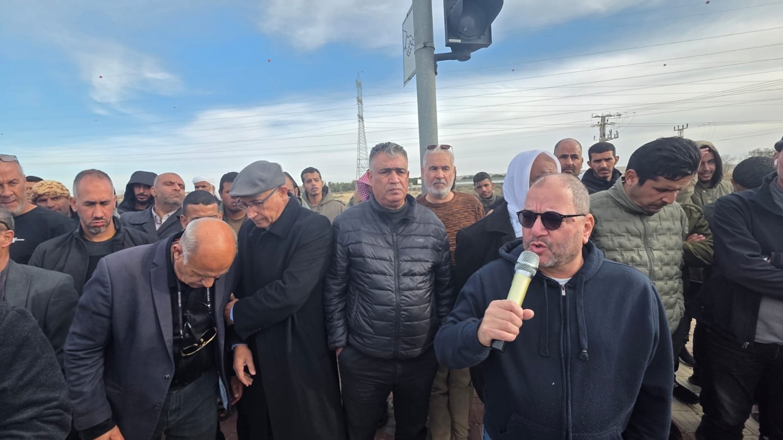 الآلاف يتظاهرون في النقب احتجاجًا على مقتل أيوب الطوخي وتصاعد العنف-5