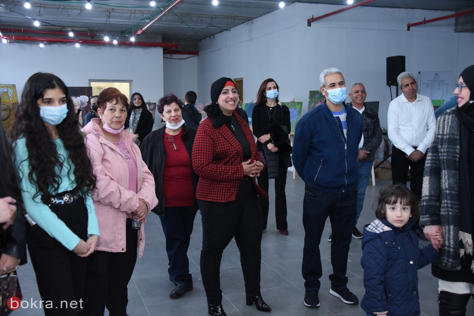 سوسنة الناصرة " زنبقة"- اول معرض رسومات في مبنى البلدية-13