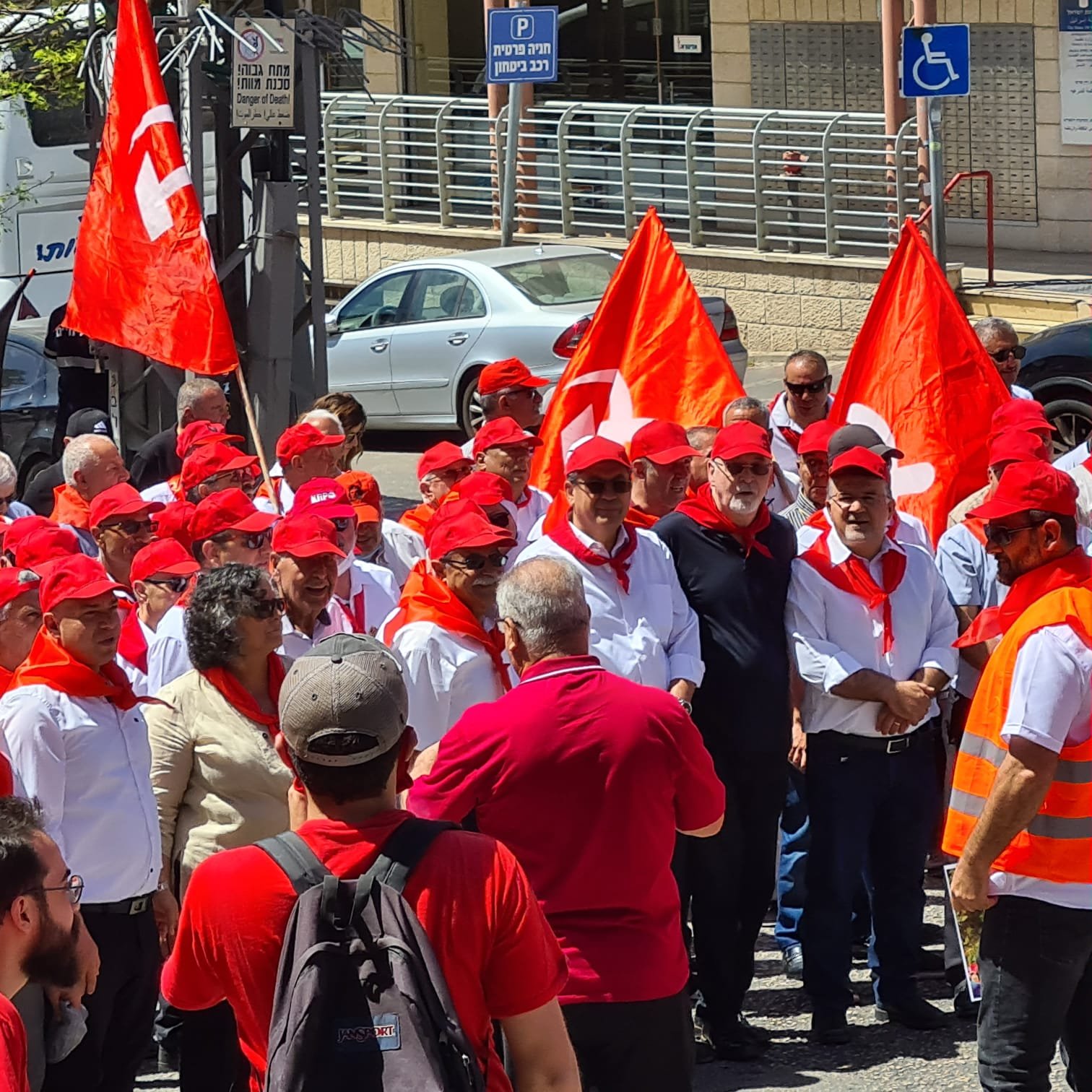 مباشر: اختتام مسيرة الاول من ايار في مدينة الناصرة بمشاركة ضخمة وحضور مهيب-1
