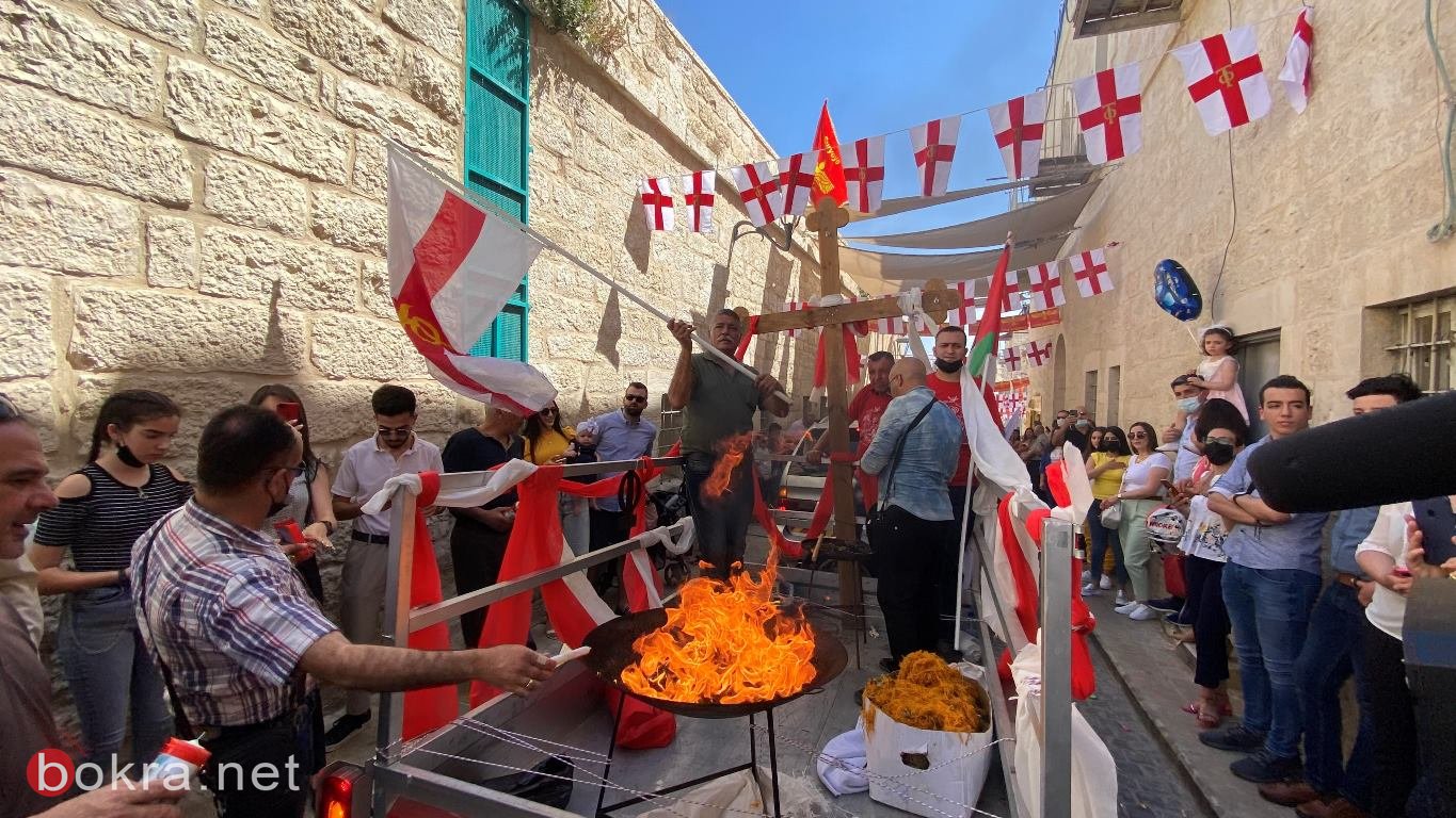 الاحتفال بسبت النور في رام الله وبيت لحم بمسيرات كشفية لإستقبال النور القادم من القيامة-0