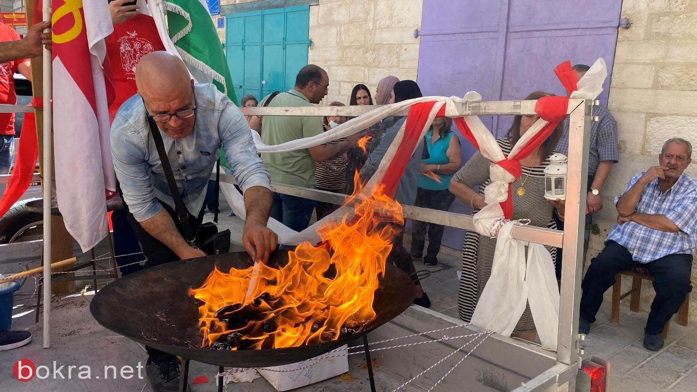 الاحتفال بسبت النور في رام الله وبيت لحم بمسيرات كشفية لإستقبال النور القادم من القيامة-8