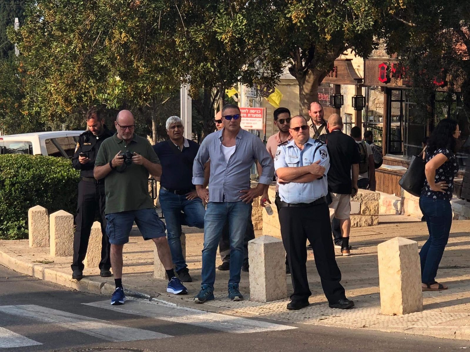 حيفا: انطلاق المظاهرة الأولى في حيفا بمشاركة العشرات-17