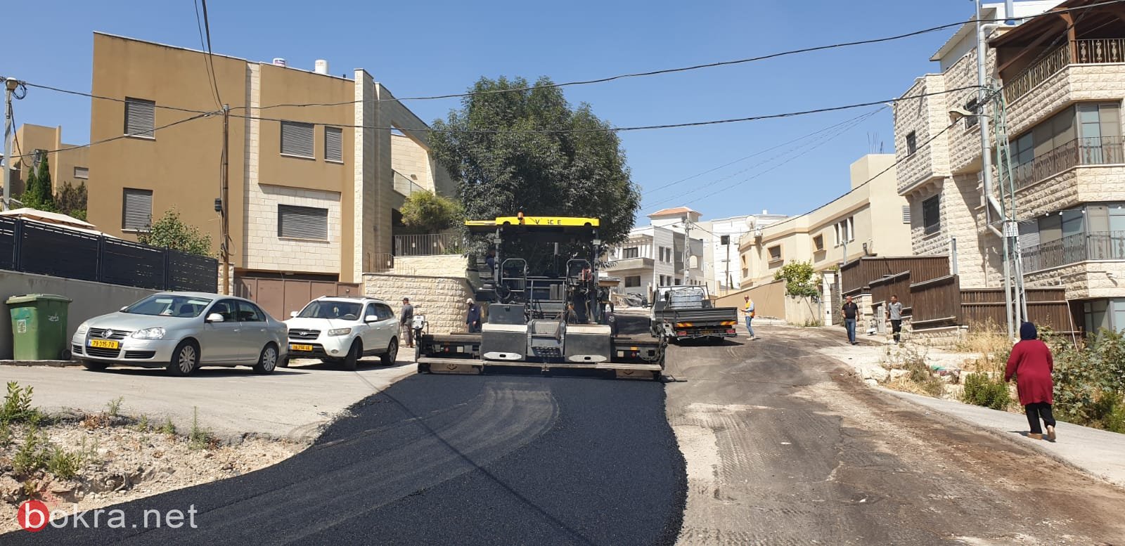الناصرة: مشروع تعبيد شوارع المدينة يبدأ...حي البشارة يعبد اليوم-1