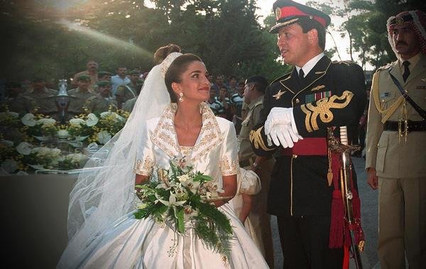 قبل 3 عقود..كيف كانت مراسيم زواج الملك عبد الله والملكة رانيا-0