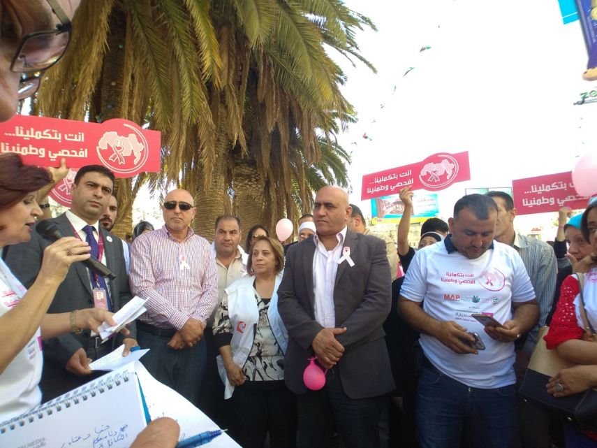 نابلس: إطلاق الحملة العربية للتوعية بسرطان الثدي-0