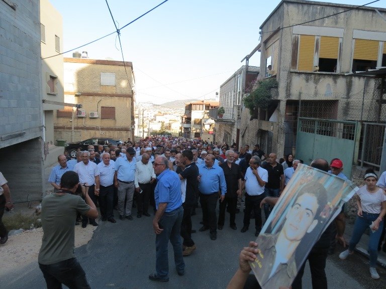 غنايم لـ "بكرا": عدم اعلان الإضراب سبب المشاركة الهويلة في مسيرة الشهداء-39