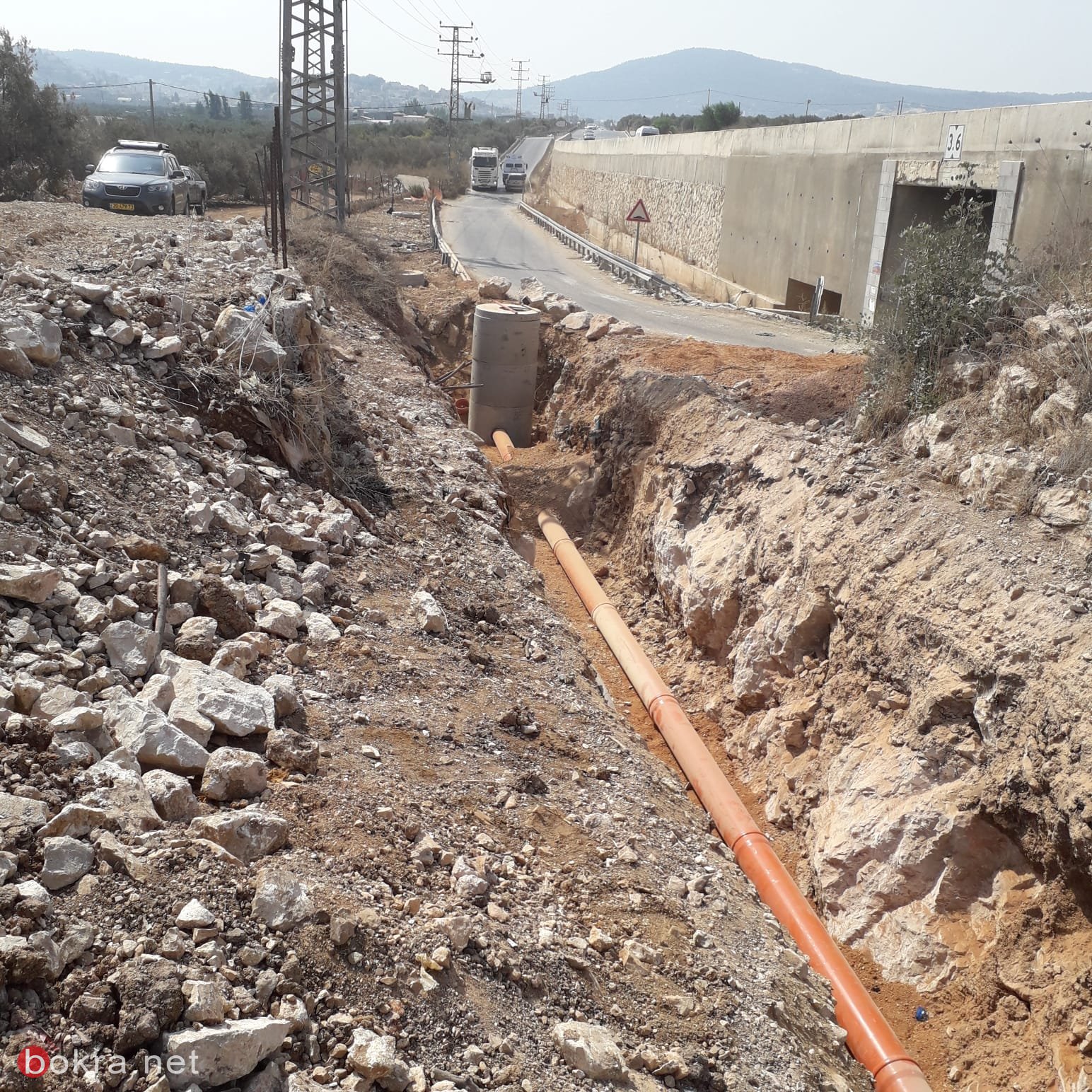 الانتهاء من تنفيذ مشروع خط الصرف الصحي في قرية دير حنا-5
