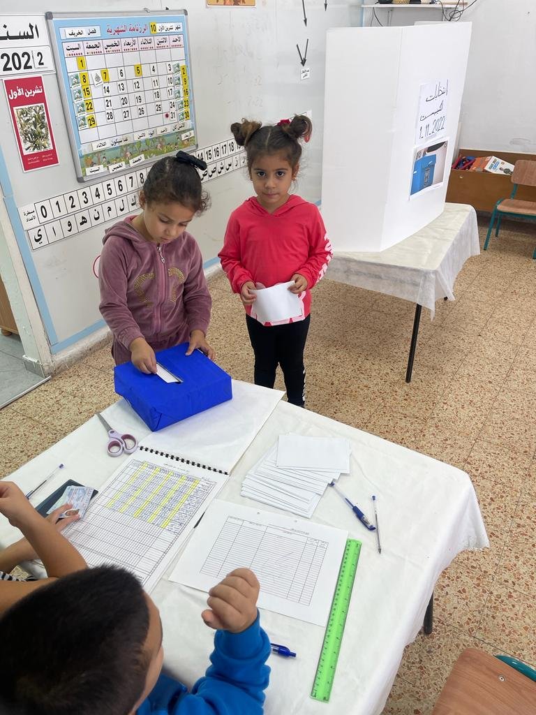 حيفا: بستان الفردوس يمرر فعالية توعوية عن الانتخابات لطلابه-8