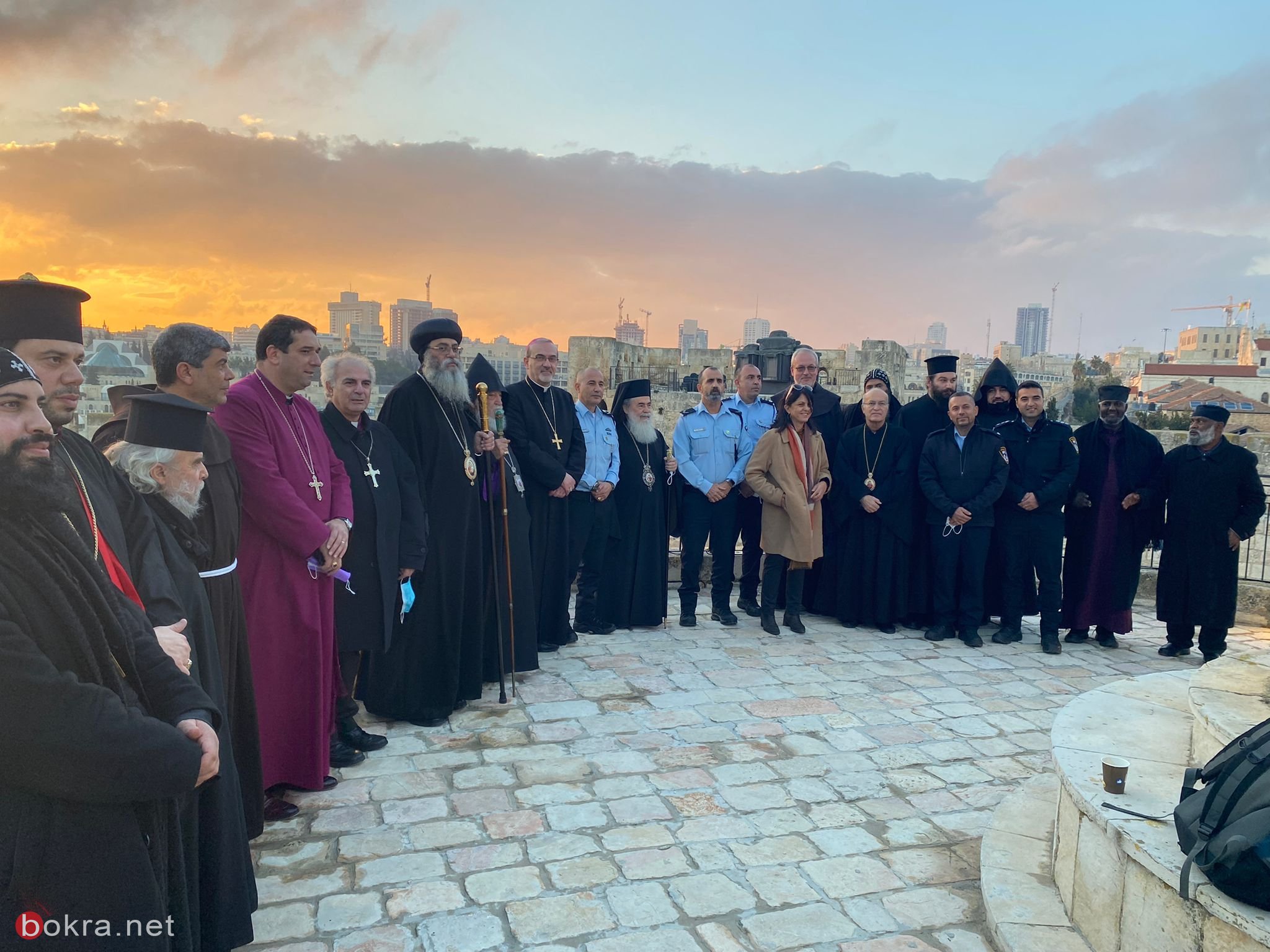 القدس:قيادت اللواء تجتمع برؤساء الطوائف والكنائس المسيحية في البلدة القديمة-3
