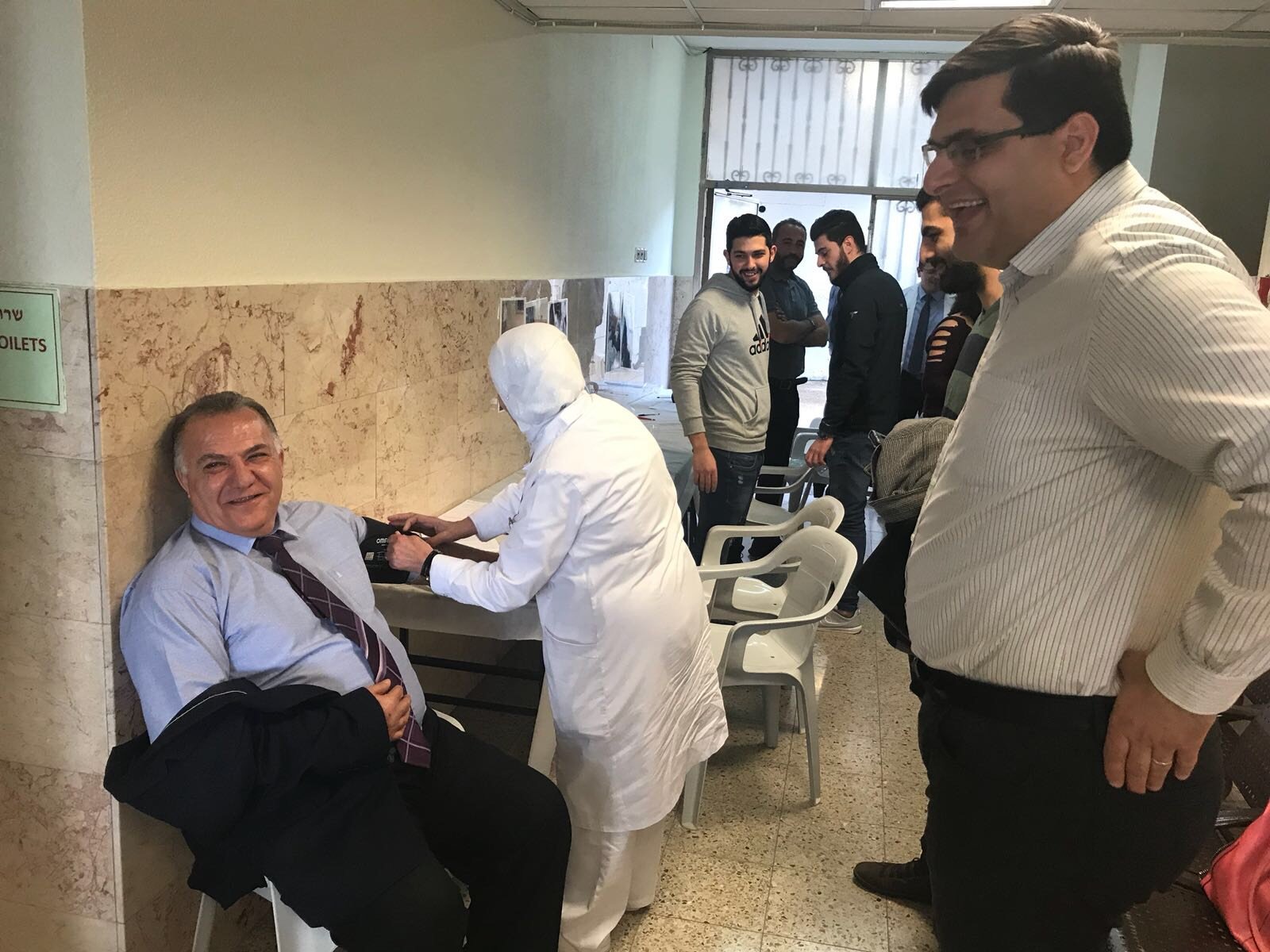  رئيس بلدية الناصرة يتفقد حملة التبرع بالدم للدكتور توفيق نصير وهاني رمزي حكيم-27