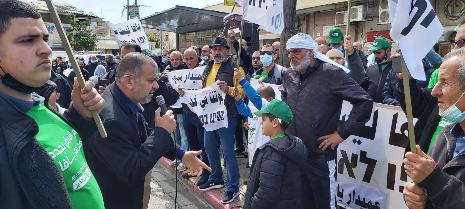 يافا: للأسبوع السادس على التوالي الأهالي يتظاهرون ضد سياسات شركة العميدار-2