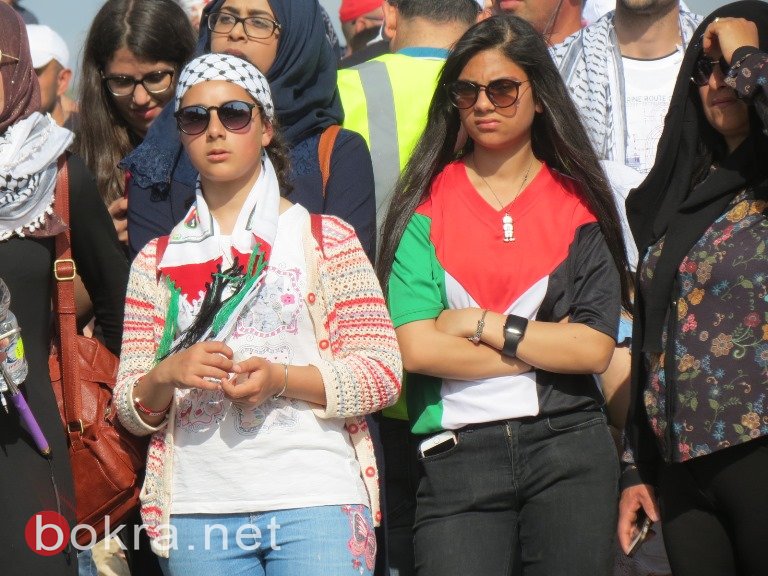 تحت شعار "استقلالكم نكبتنا" ، فلسطينيو الداخل يحيون مسيرة العودة الـ69 (صور وفيديو)-5