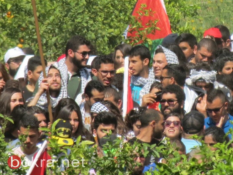 تحت شعار "استقلالكم نكبتنا" ، فلسطينيو الداخل يحيون مسيرة العودة الـ69 (صور وفيديو)-23