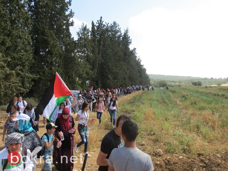 تحت شعار "استقلالكم نكبتنا" ، فلسطينيو الداخل يحيون مسيرة العودة الـ69 (صور وفيديو)-50