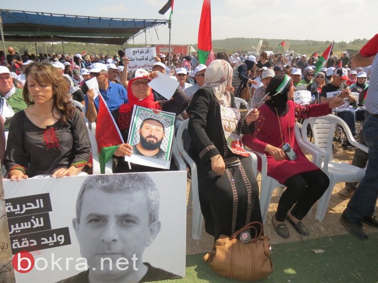 تحت شعار "استقلالكم نكبتنا" ، فلسطينيو الداخل يحيون مسيرة العودة الـ69 (صور وفيديو)-76