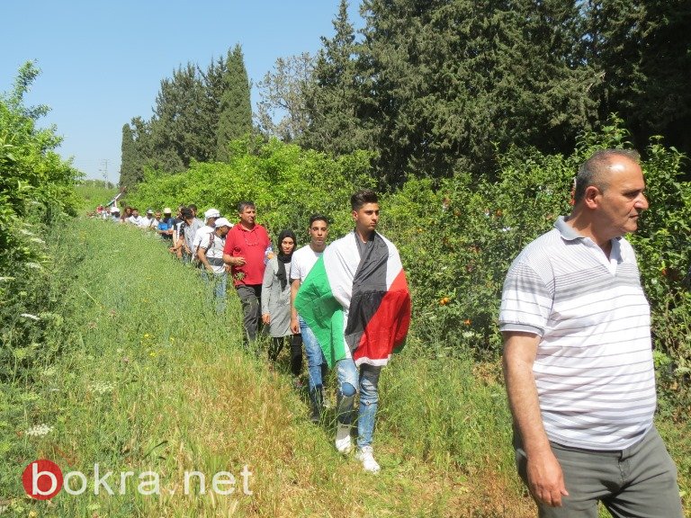 تحت شعار "استقلالكم نكبتنا" ، فلسطينيو الداخل يحيون مسيرة العودة الـ69 (صور وفيديو)-93