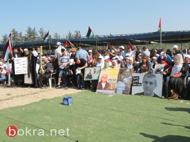 تحت شعار "استقلالكم نكبتنا" ، فلسطينيو الداخل يحيون مسيرة العودة الـ69 (صور وفيديو)-110