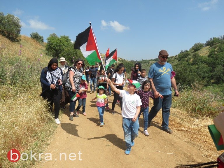 تحت شعار "استقلالكم نكبتنا" ، فلسطينيو الداخل يحيون مسيرة العودة الـ69 (صور وفيديو)-118