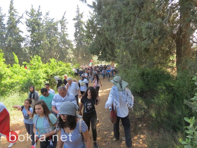 تحت شعار "استقلالكم نكبتنا" ، فلسطينيو الداخل يحيون مسيرة العودة الـ69 (صور وفيديو)-127