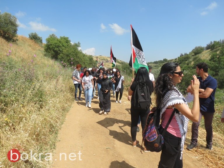 تحت شعار "استقلالكم نكبتنا" ، فلسطينيو الداخل يحيون مسيرة العودة الـ69 (صور وفيديو)-163