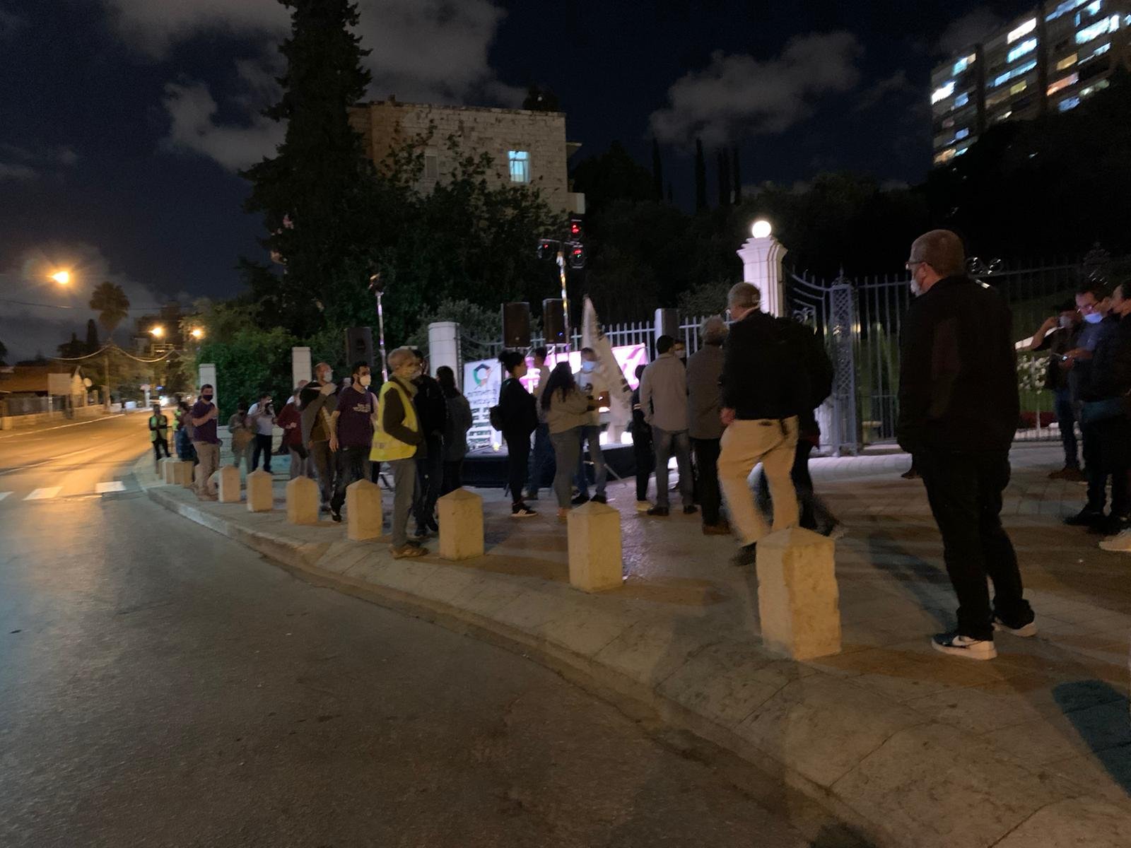 حيفا: مشاركة حاشدة في تظاهرة حاشدة للمطالبة بالاستقرار الاقتصادي واستقالة نتنياهو -14