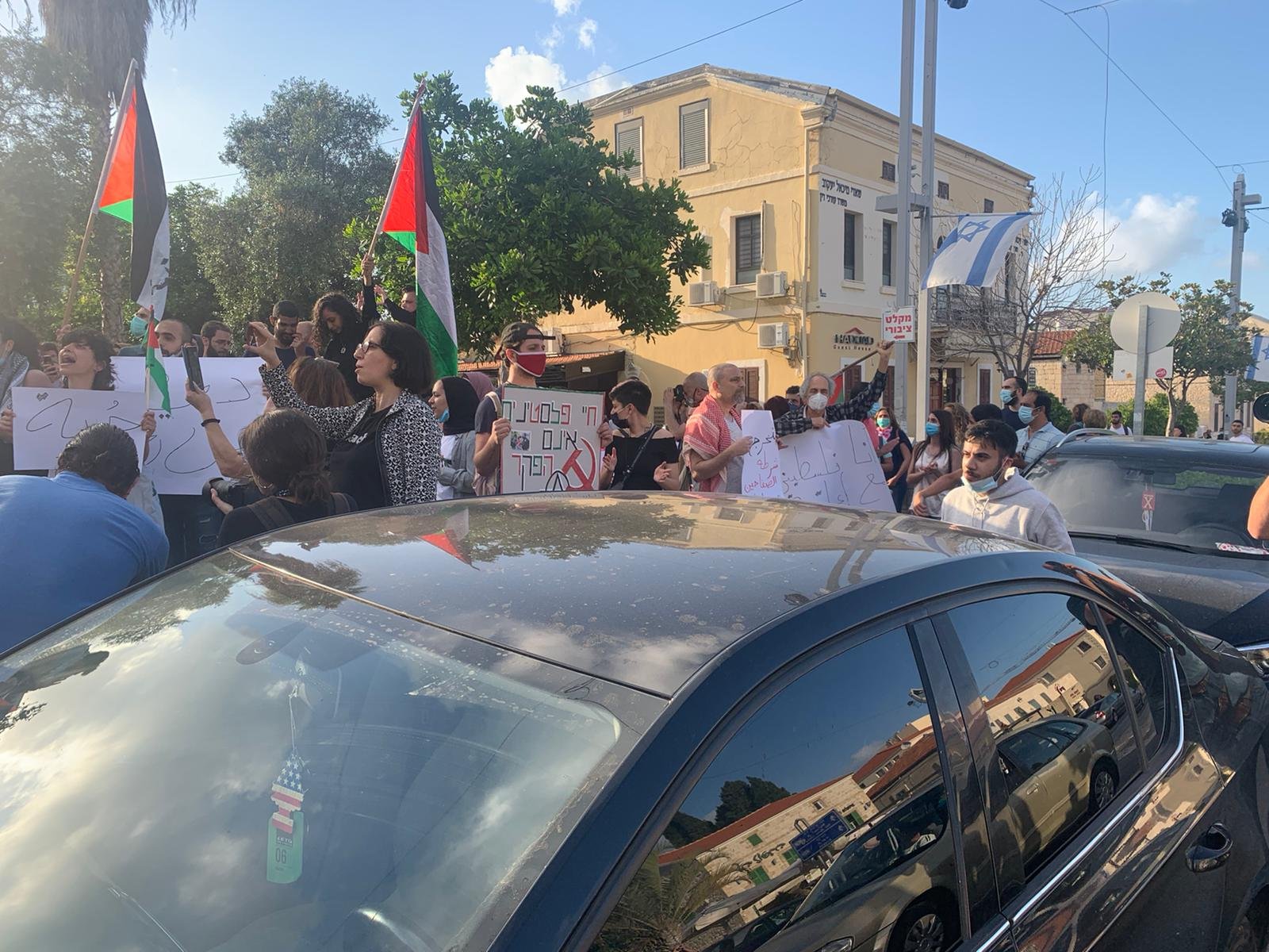 مباشر: حيفا تنتفض ضد الإعدامات الميدانية واغلاق الشارع-15