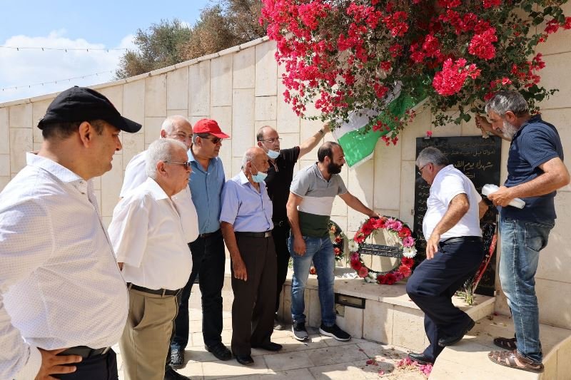 الناصرة: زيارة اضرحة الشهداء ووضع اكاليل الزهور-3
