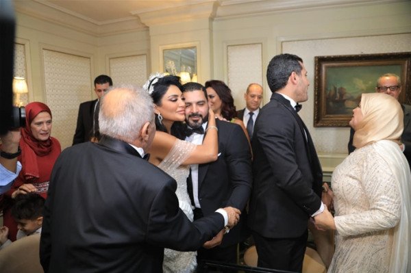 شاهد: لقطات أولية من عقد قران الإعلامية سالي عبد السلام وزوجها-3