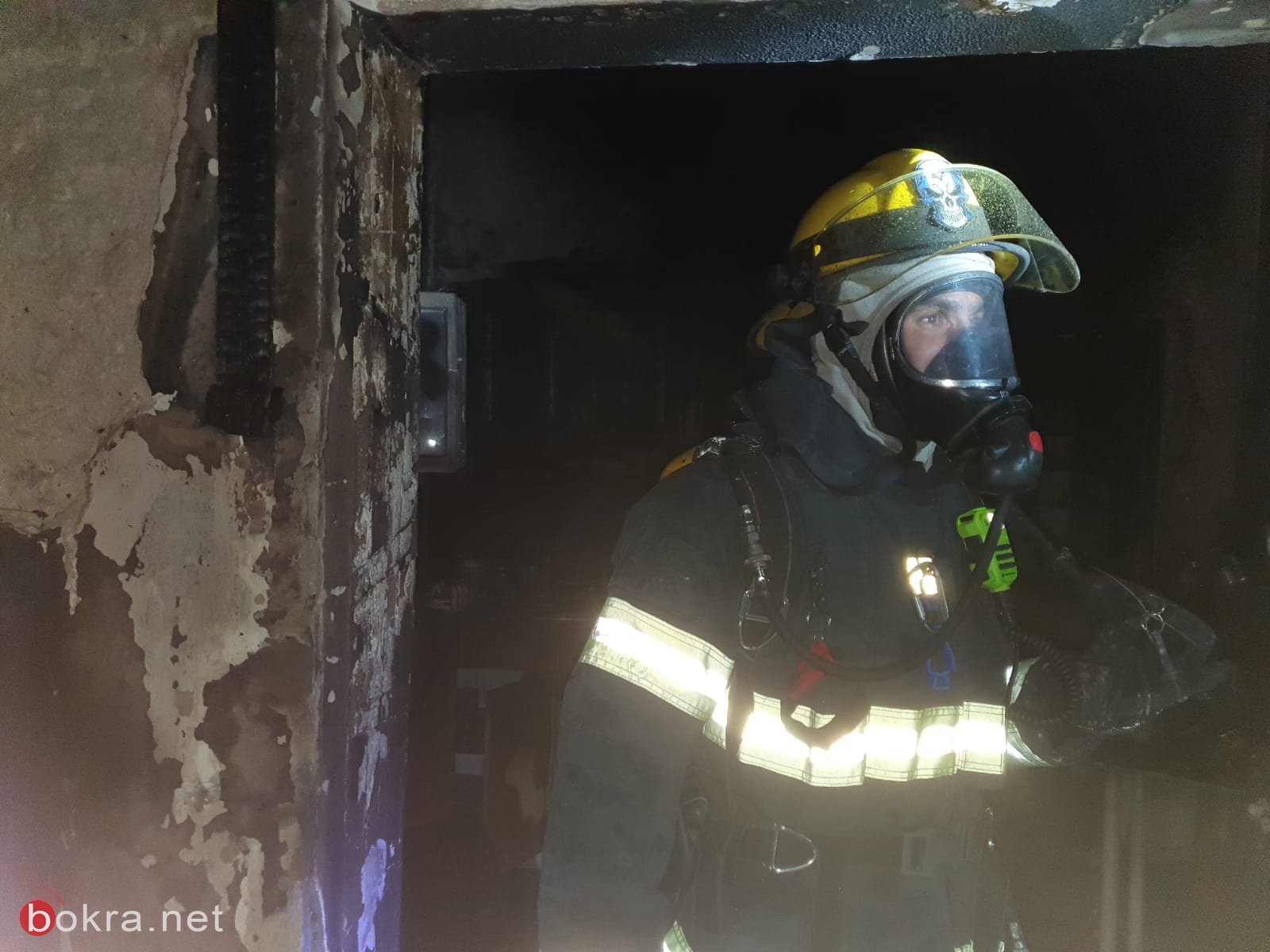 حيفا: اندلاع حريق في عمارة سكنية دون وقوع اصابات-5