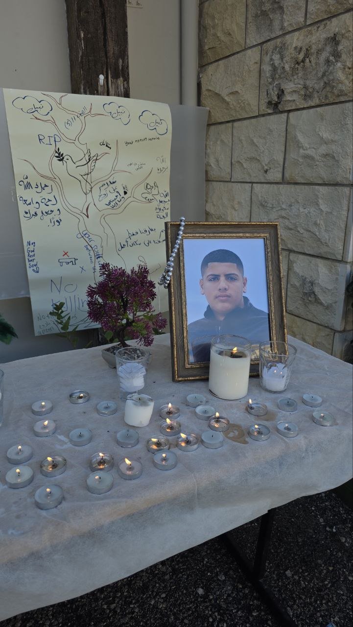 رلى داوود خلال مسيرة الغضب في كفر ياسيف: "نطالب بالأمن، وهو أبسط حقوقنا!"-6