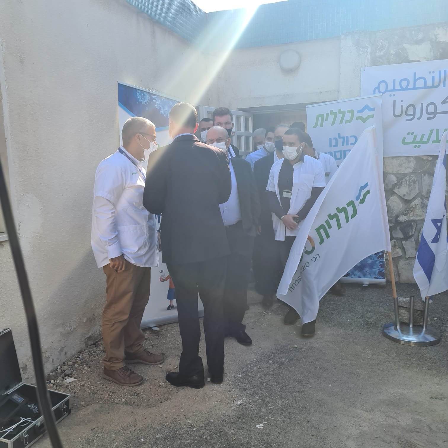 وزير الصحة في الناصرة للاطلاع على سير التطعيمات والحديث عن التطورات-2