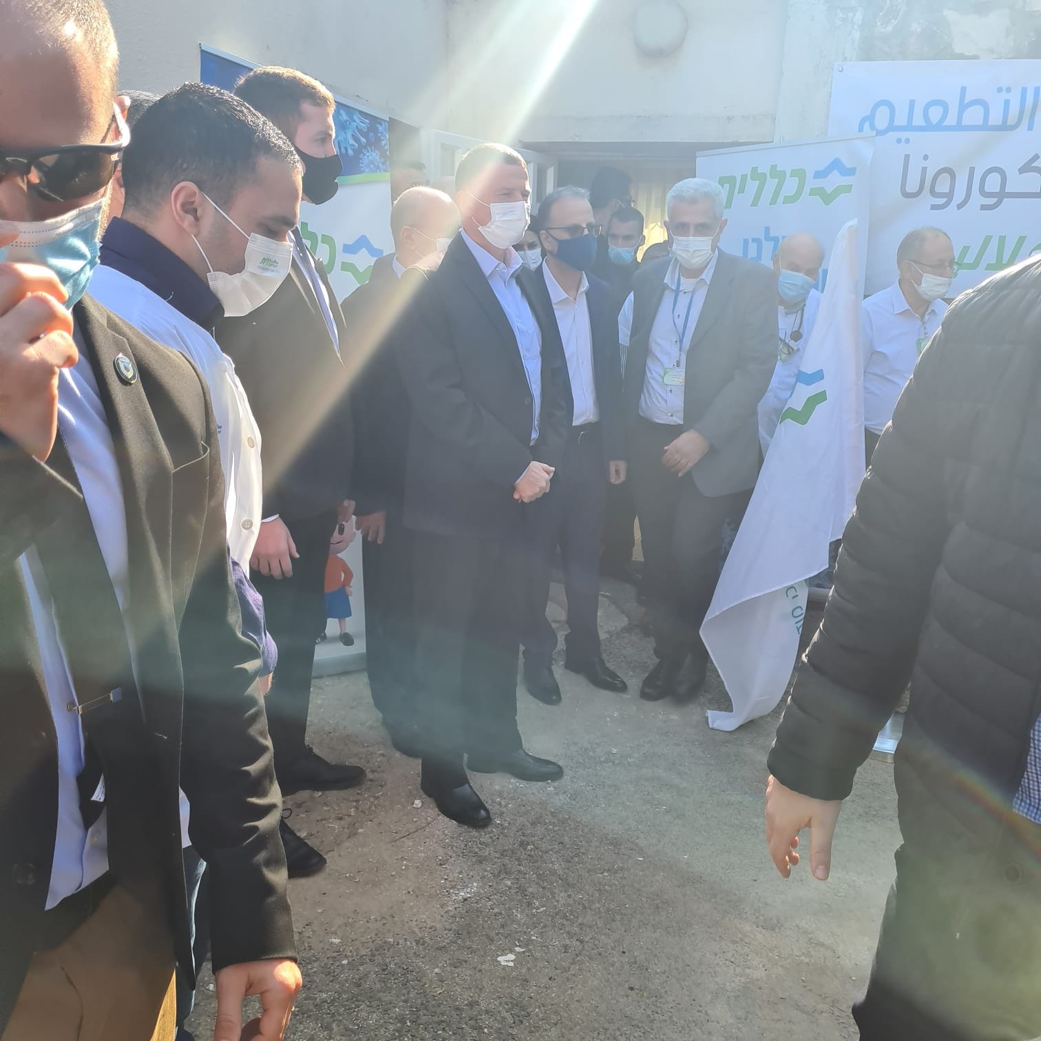 وزير الصحة في الناصرة للاطلاع على سير التطعيمات والحديث عن التطورات-4