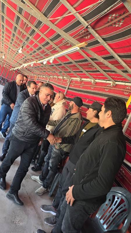 الآلاف يتظاهرون في ترابين الصانع ضد الحصار والاقتحامات الإسرائيلية-0