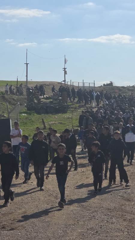 الآلاف يتظاهرون في ترابين الصانع ضد الحصار والاقتحامات الإسرائيلية-4