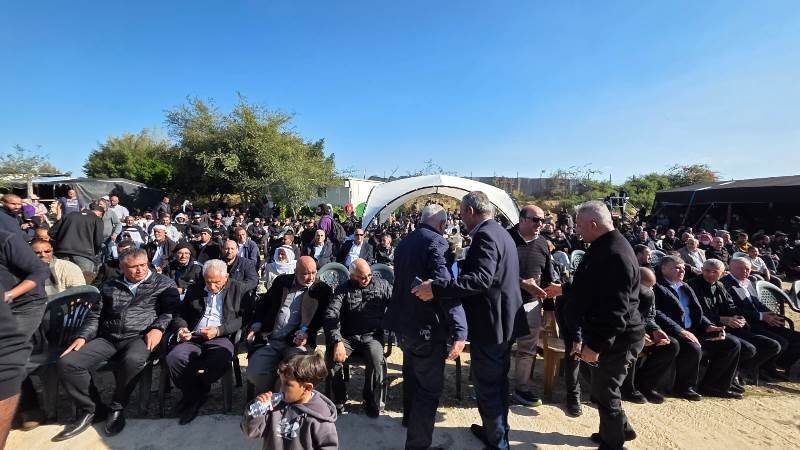 الآلاف يتظاهرون في ترابين الصانع ضد الحصار والاقتحامات الإسرائيلية-10