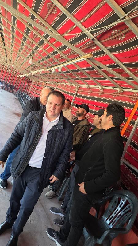 الآلاف يتظاهرون في ترابين الصانع ضد الحصار والاقتحامات الإسرائيلية-18