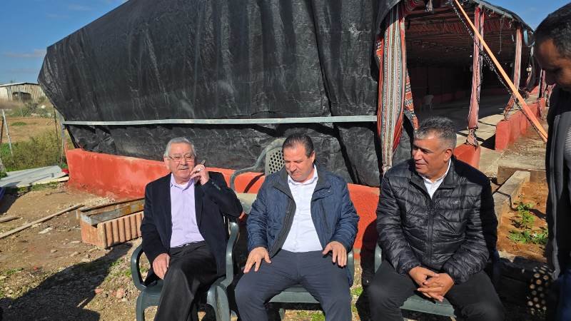 الآلاف يتظاهرون في ترابين الصانع ضد الحصار والاقتحامات الإسرائيلية-19