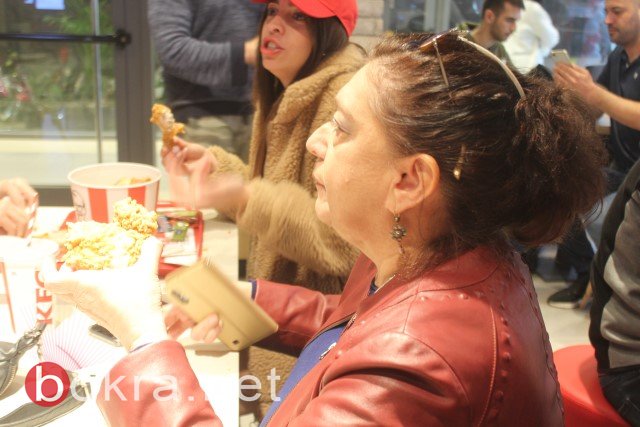  كنتاكي KFC تفتتح اول فرح لها في الناصرة وتوافد كبير وواسع-3