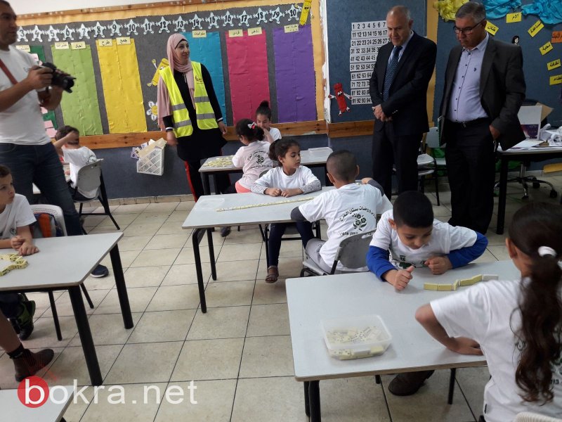 "مخيّم الربيع" في مدارس بستان المرج .. جولة لمدير عام الوزارة للاطلاع على المشروع-34