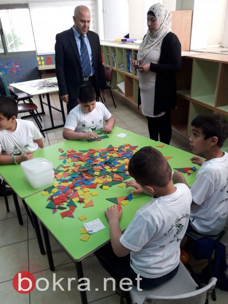 "مخيّم الربيع" في مدارس بستان المرج .. جولة لمدير عام الوزارة للاطلاع على المشروع-38