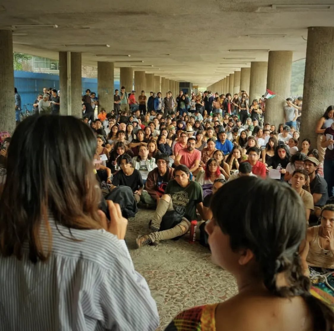 أكبر جامعة في المكسيك تنضم للاحتجاجات الطلابية المناصرة لفلسطين-0