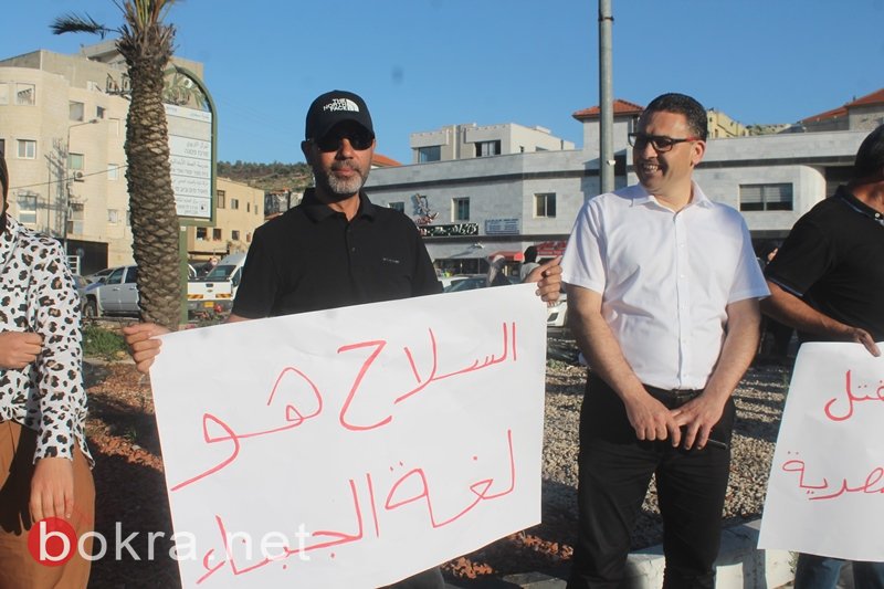 سخنين: تظاهرة لاهالي ذوي الاحتياجات الخاصة منددة بالإعدامات الميدانية -38