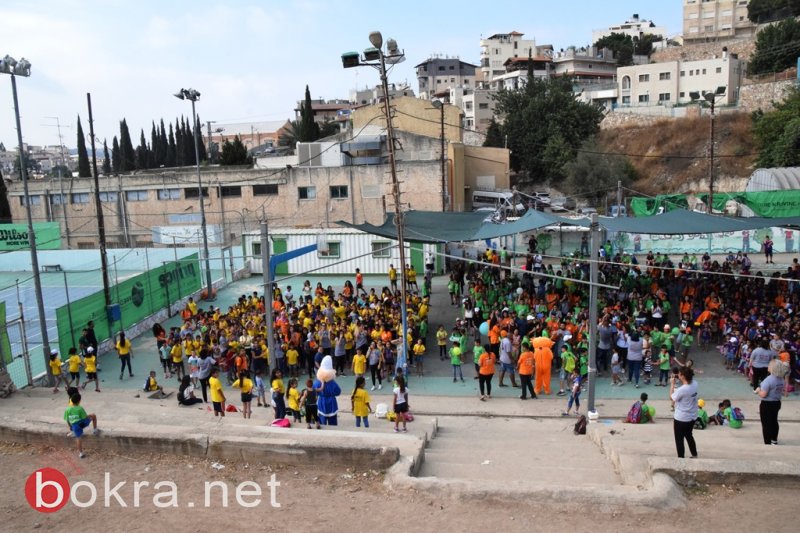 رئيس بلدية الناصرة، علي سلام يشارك اطفال مخيم الناصرة بلدي فرحتهم -17