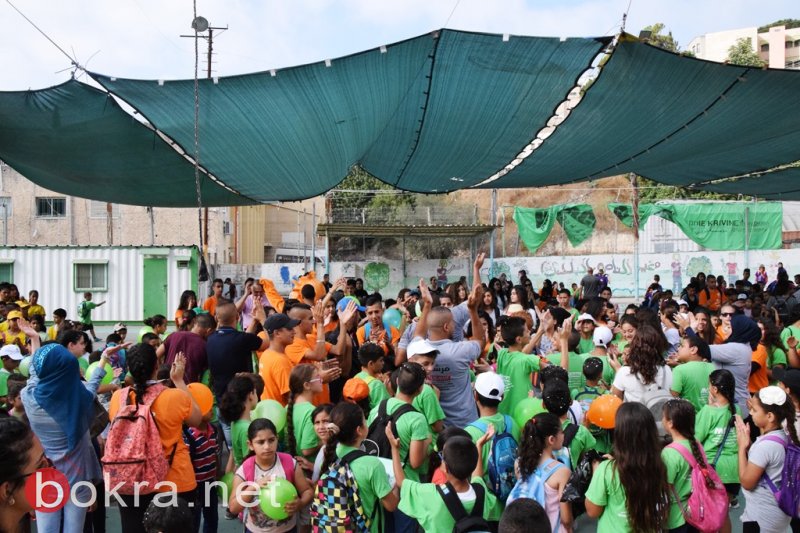 رئيس بلدية الناصرة، علي سلام يشارك اطفال مخيم الناصرة بلدي فرحتهم -37