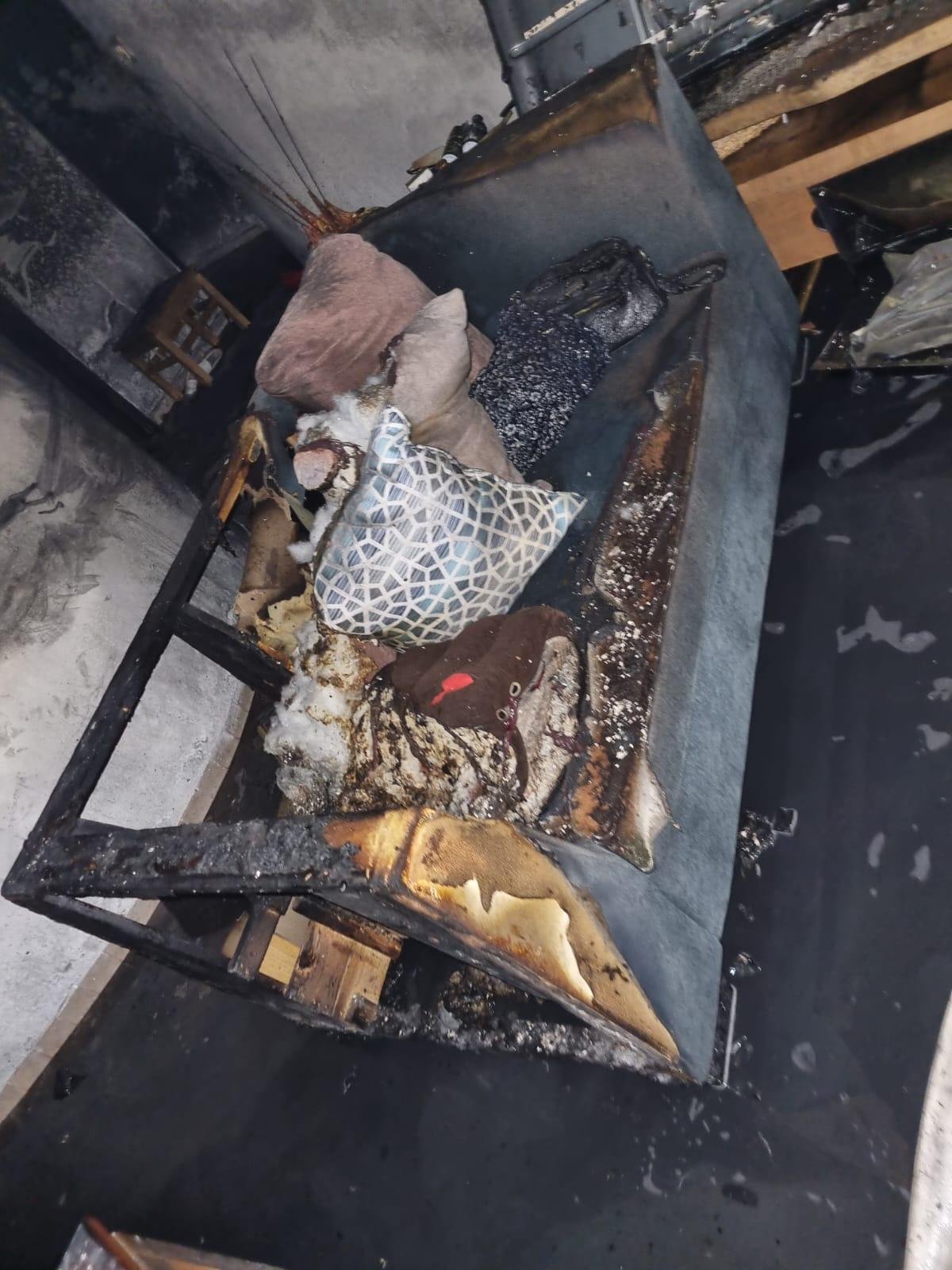 فاجعة في بيت صفافا: 10 اصابات بينها حرجة جزاء حريق في شقة-0